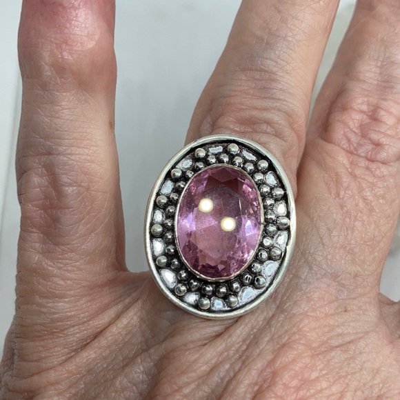 🆕 HANDCRAFTED KUNZITE RING - Picture 9 of 9